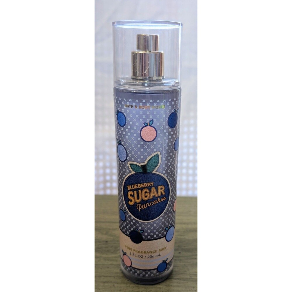 Bath Body Works Blueberry Sugar Pancakes Fine Fragrance Mist Spray 8 oz Rare HTF